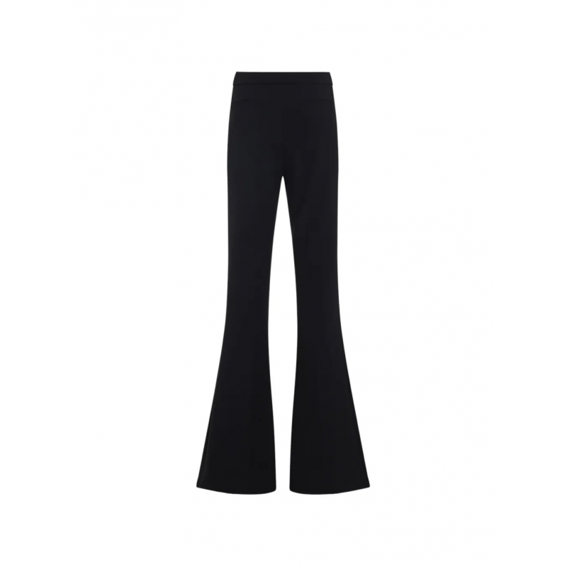 Elisabetta Franchi - Schwarze Flare Hosen