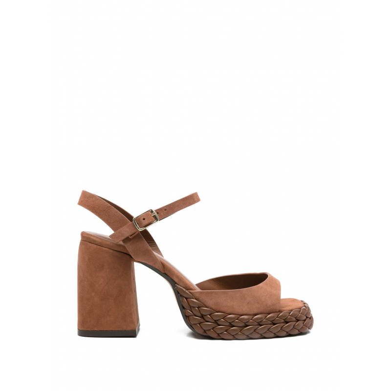 Castaner - Elegantes Leder und Stoff Sandalen