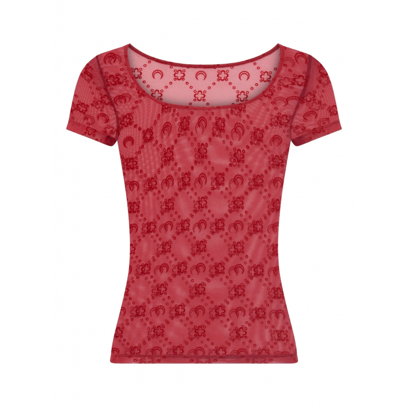 Marine Serre - Top-Monogramm