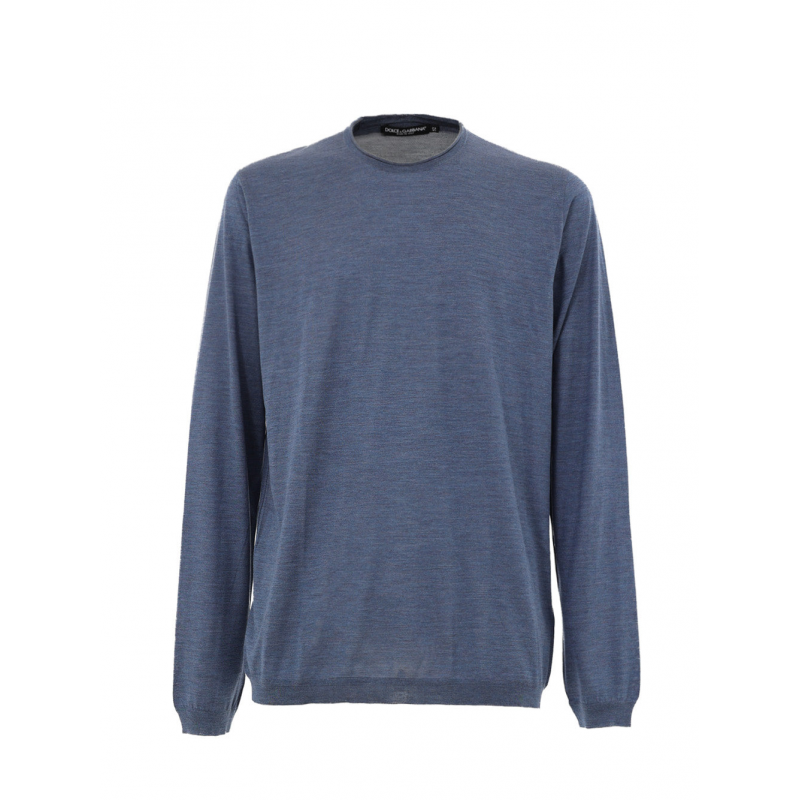 Basic Maniche T-Shirt Long in Seide Dolce & Gabbana