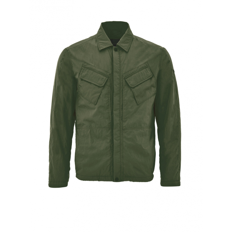 Overshirt Jacke in Green Technique Stoff Paul & Shark
