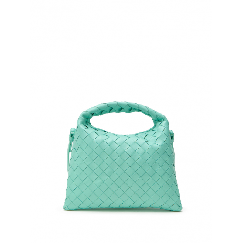 Mini Hop Schultertasche mit turkischem Geflecht Bottega Veneta