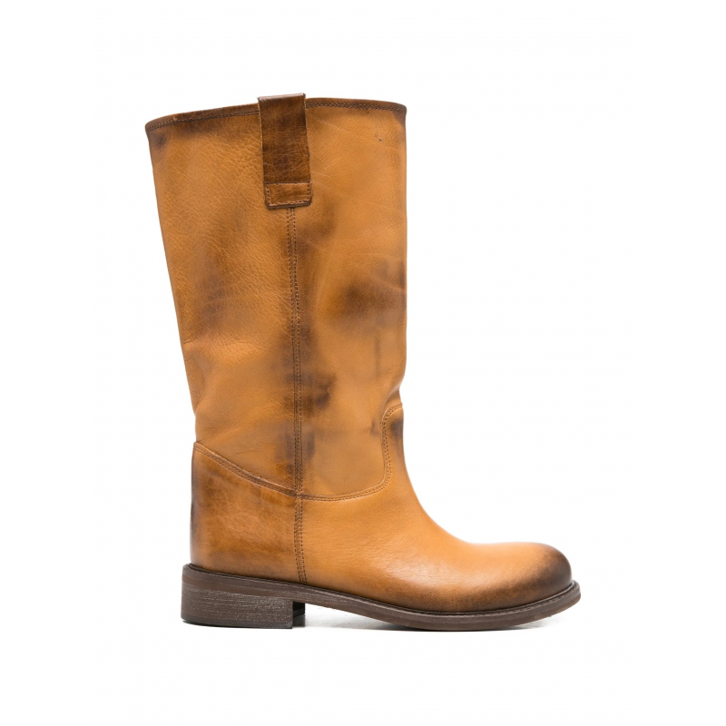 Gisel Moire Damenstiefel mit Fellfutter