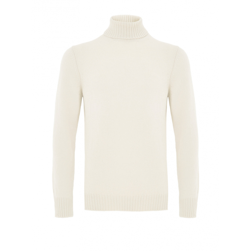 Dolcevita Pullover aus Wolle Gran Sasso