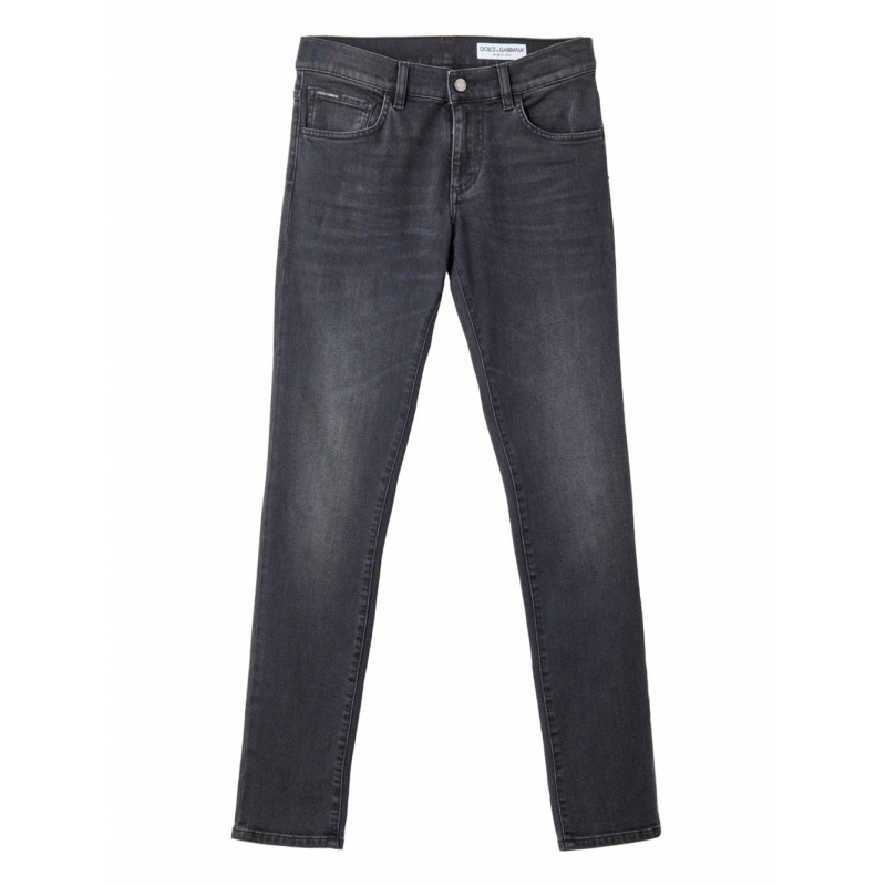 Jeans Skinny Funf Taschen in Schwarz Dolce & Gabbana