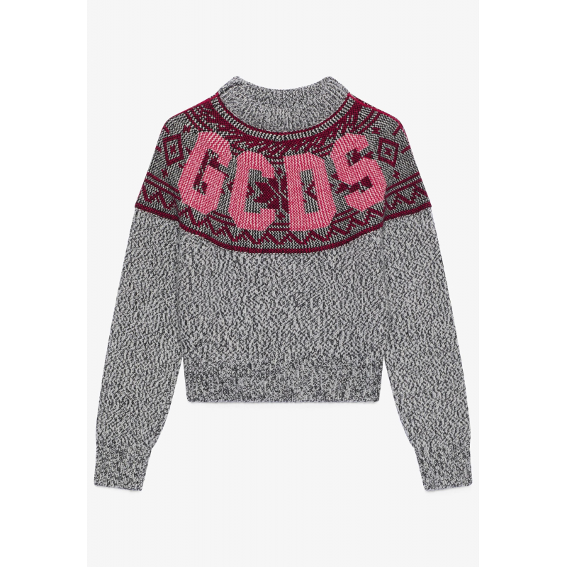 Gcds Pullover aus Leder