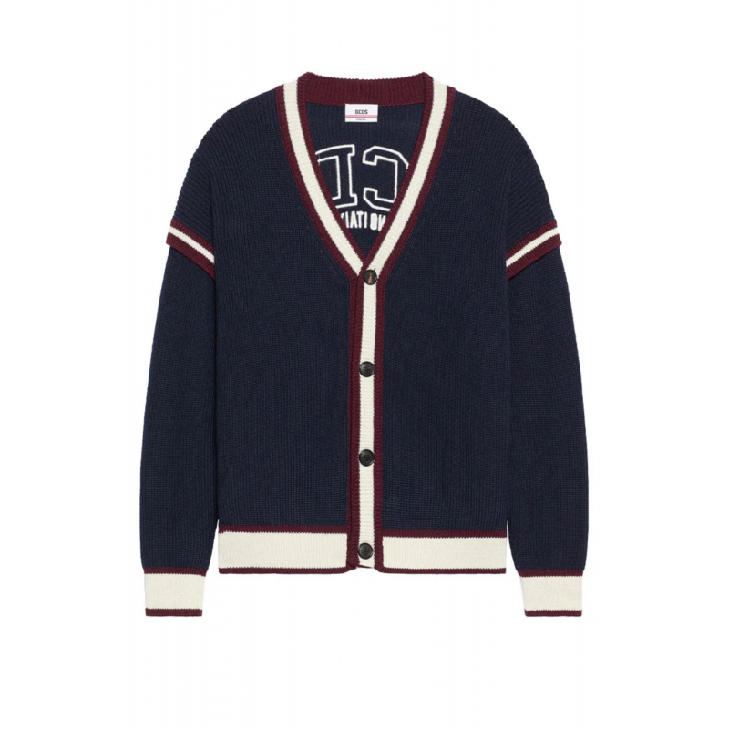 Gcds Cardigan Logo Lounge College Cardigan