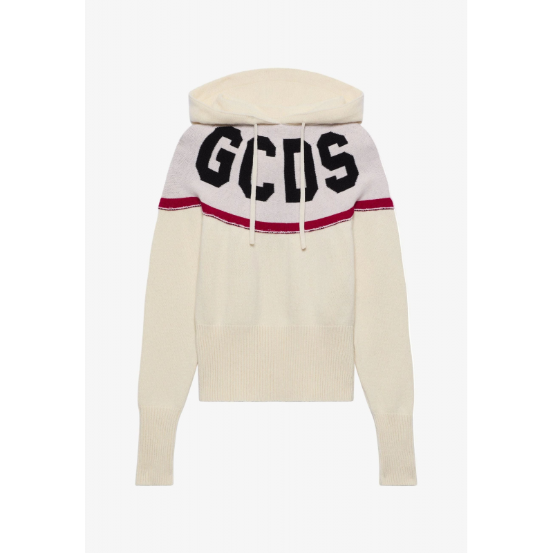 Gcds Sweatshirt Logo Strickjacke