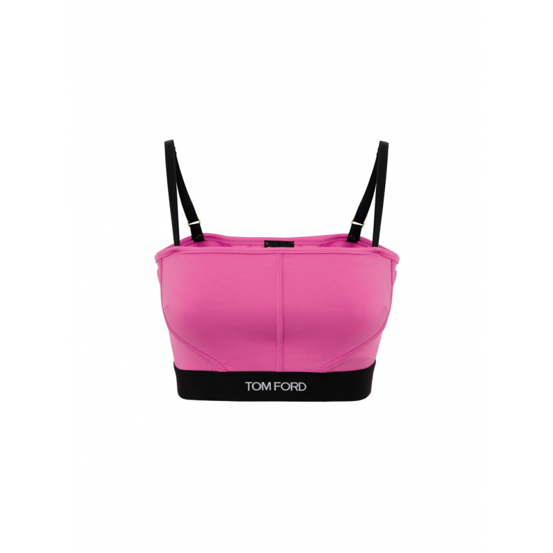 Tom Ford Top Unterwasche Frau mit Spalline - Pink