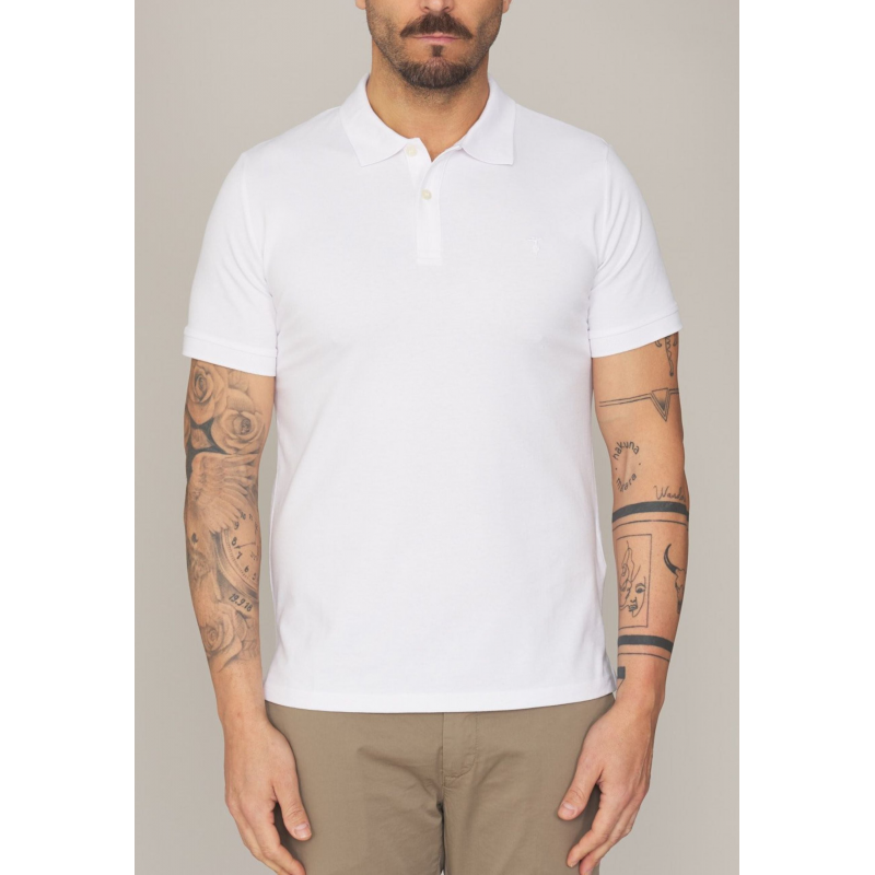 Trussardi schmale Passform Polo-Stretch Piquet