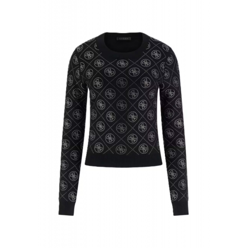 Guess rhinestones Pullover
