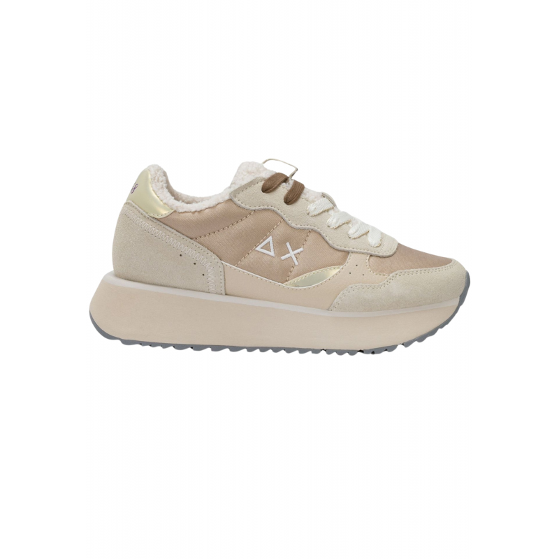 Sun68 Big Ally Teddy Pelz Turnschuhe
