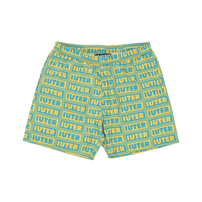 Panel Swim Trunk Canary Herren-Badeshorts