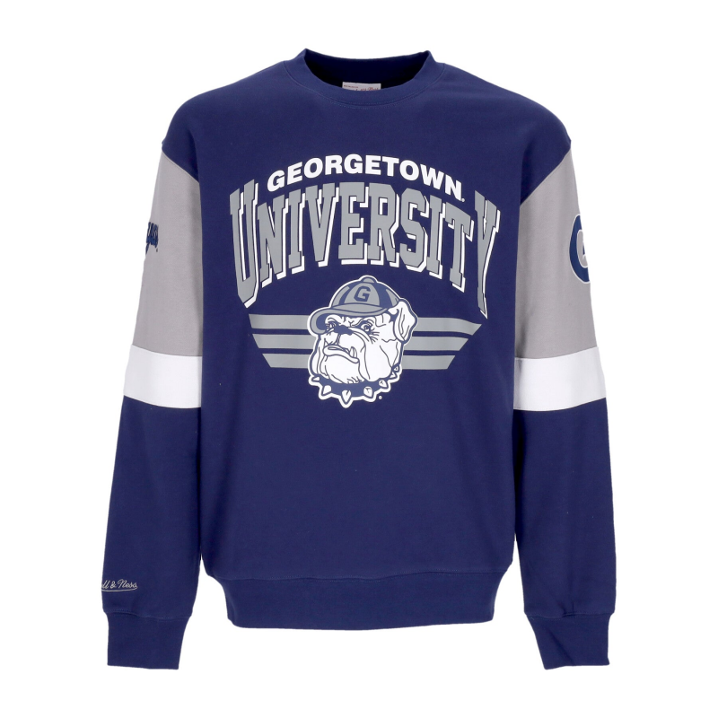 Herren-Sweatshirt mit Rundhalsausschnitt NCAA All Over Crew 3.0 Geohoy Original Team-Farben