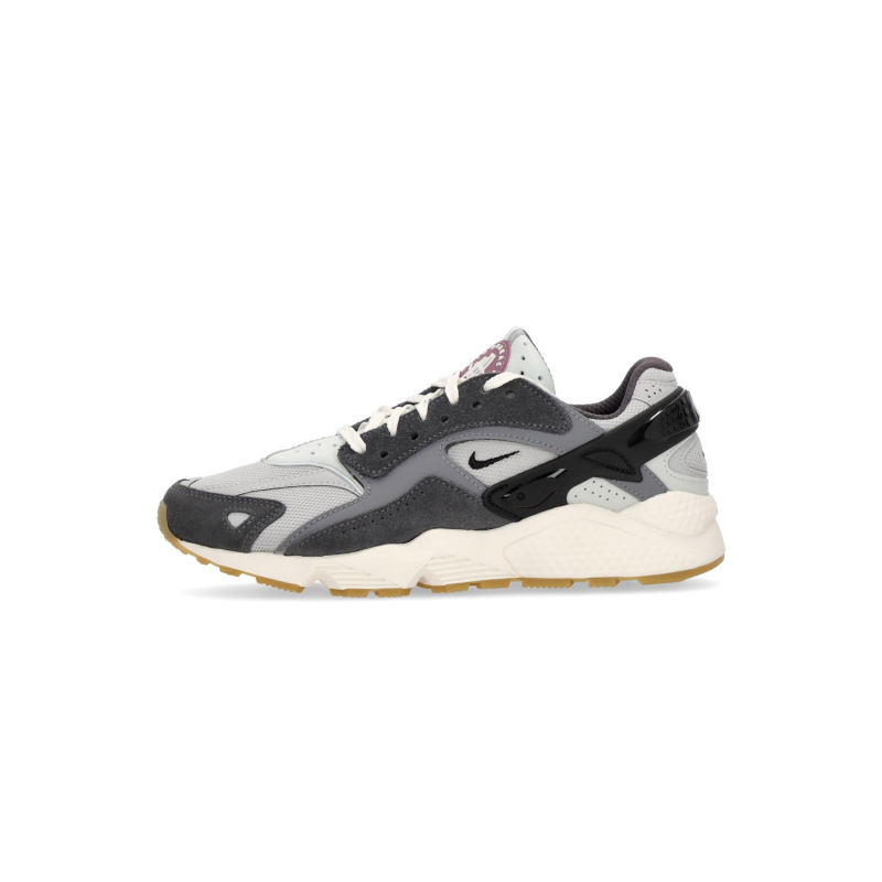 Air Huarache Runner Lt Rauchgrau/Schwarz/Hellsilber Herren-Halbschuh