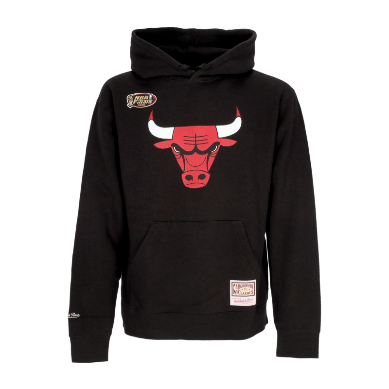 Herren Kapuzenpullover Nba Team Logo Hoodie Chibul Schwarz