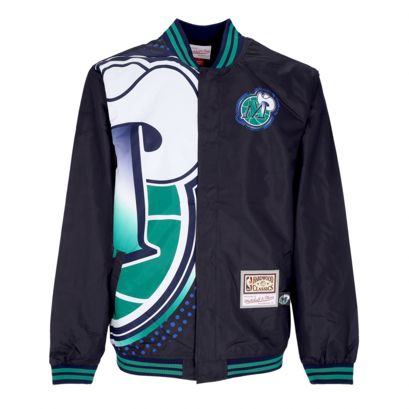 Herren Bomberjacke NBA Big Face 7.0 Jacke Dalmav Schwarz