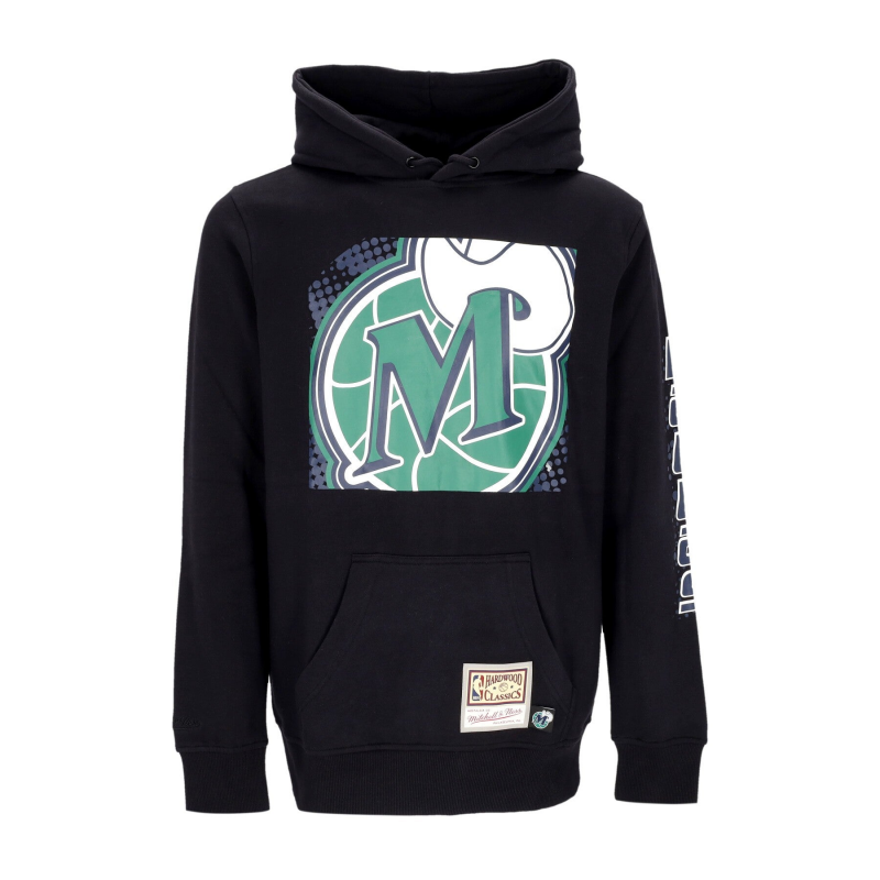 Herren-Hoodie Nba Big Face 7.0 Hoodie Dalmav Schwarz