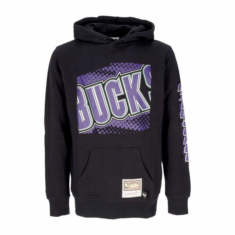 Herren-Hoodie Nba Big Face 7.0 Hoodie Milbuc Schwarz
