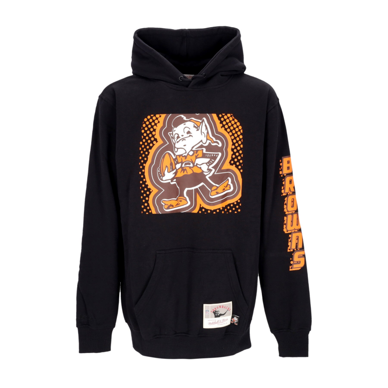 Herren Hoodie Nfl Big Face 7.0 Hoodie Clebro Schwarz