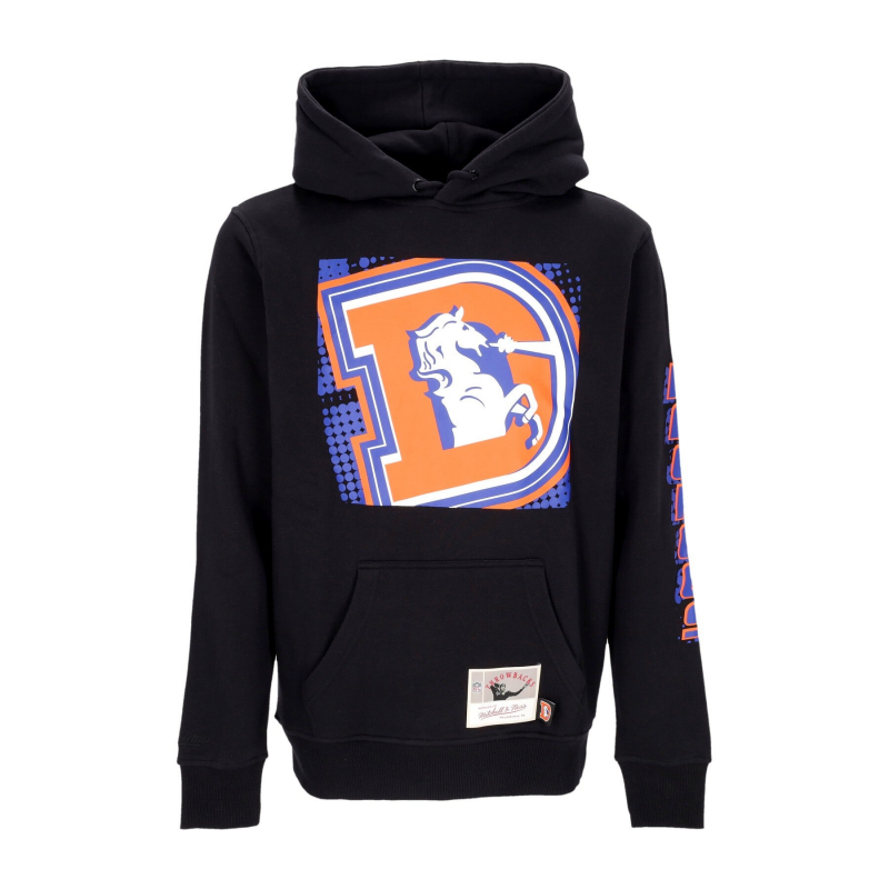 Herren Kapuzenpullover Nfl Big Face 7.0 Hoodie Denbro Schwarz