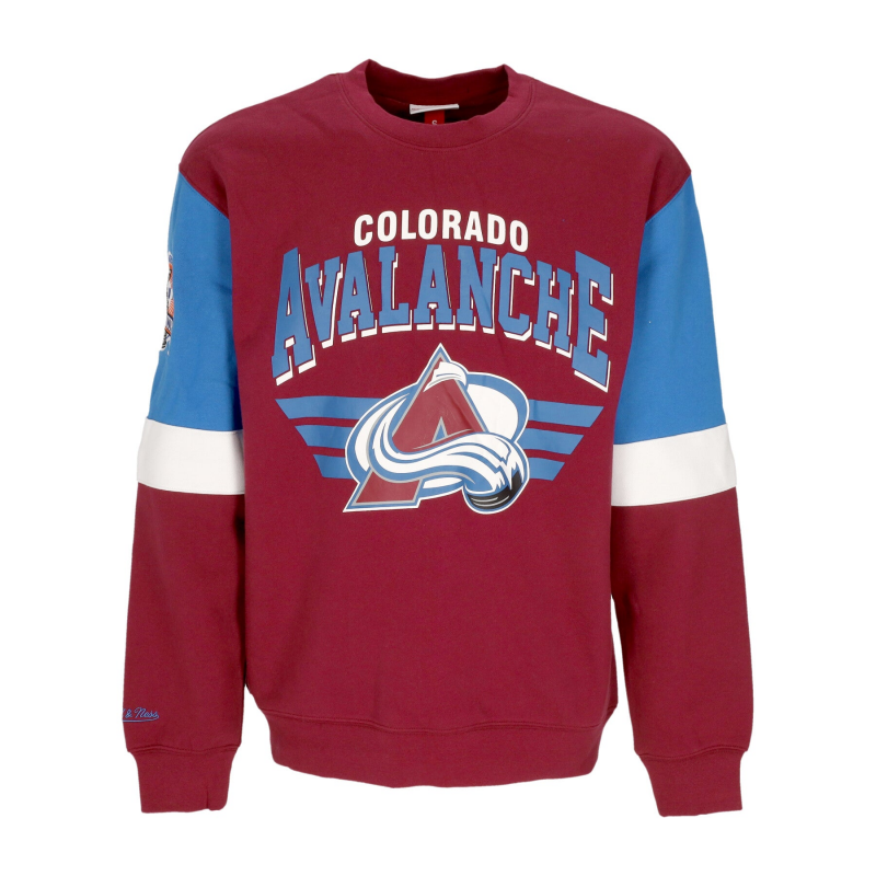 Herren-Sweatshirt mit Rundhalsausschnitt NHL All Over Crew 3.0 Colava Original Team Colors