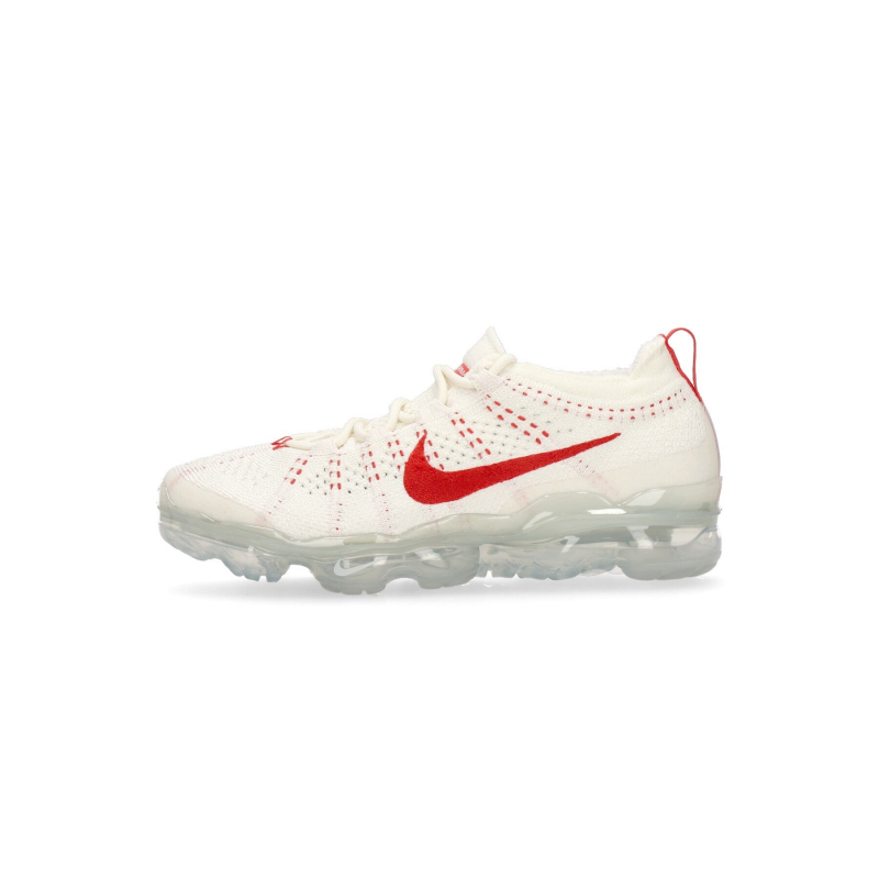 Damen-Halbschuh W Air Vapormax 2023 Flyknit Sail/Track Red/Phantom/Metallic Silver