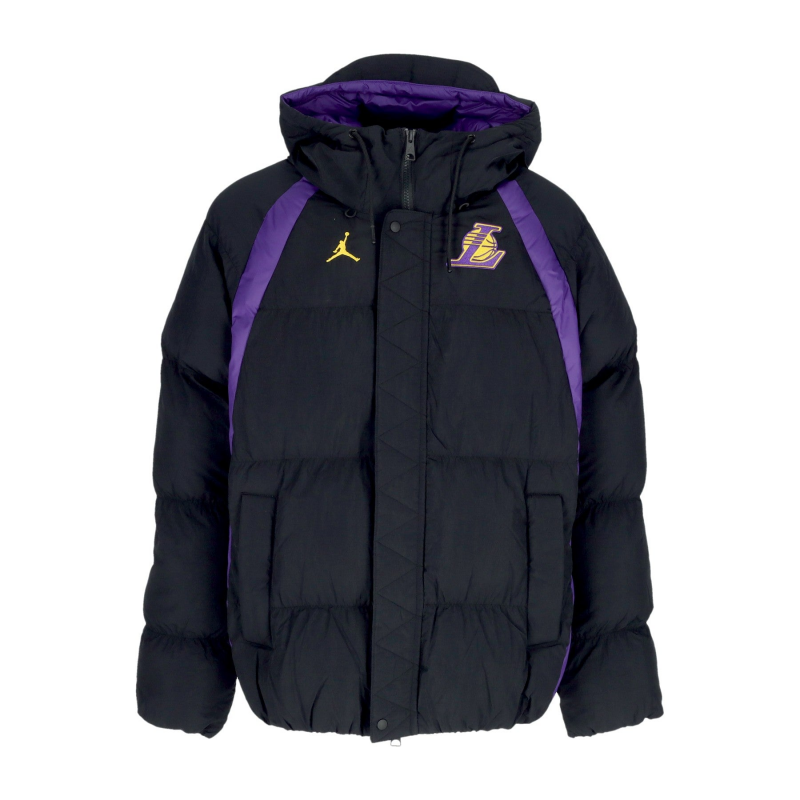 Herren NBA Courtside Statement Edition Full Zip Jacke Loslak Schwarz/Field Purple