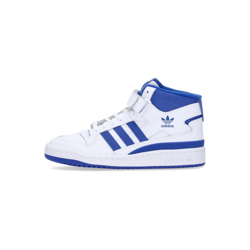 Herren-Basketballschuh Forum Mid WolkenweiB/Konigsblau/WolkenweiB