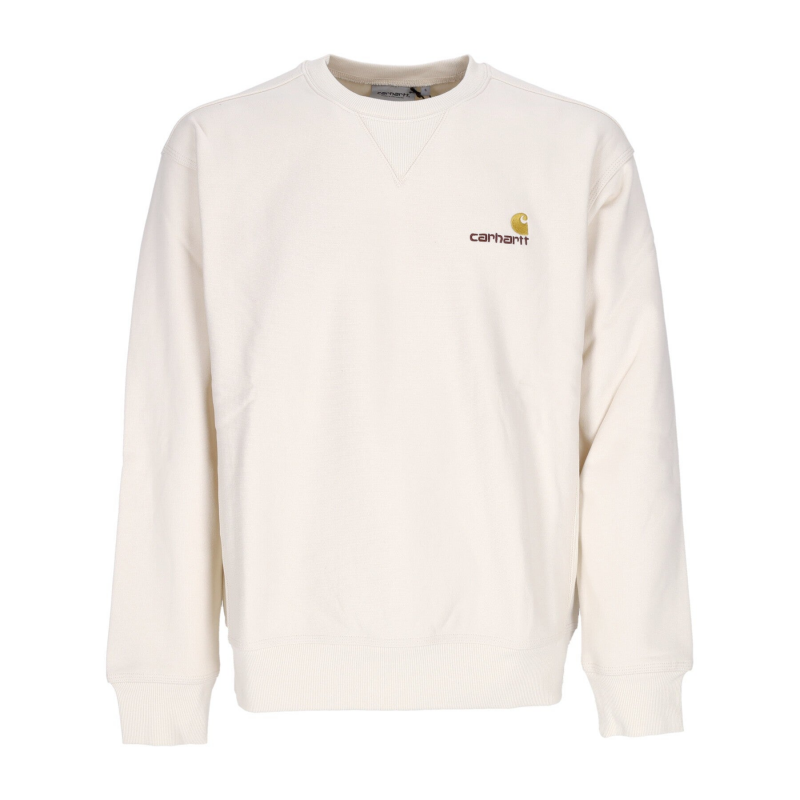 American Script Sweat Natural Herren-Sweatshirt mit Rundhalsausschnitt