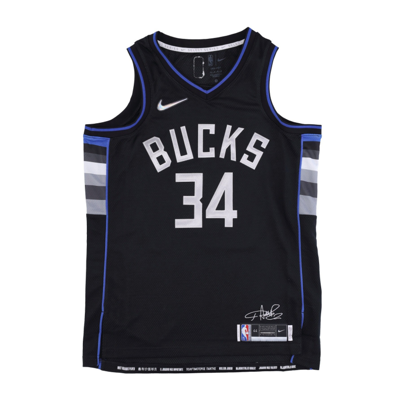 Herren NBA Dri-Fit-Trikot Nr. 34 Giannis Antetokounmpo Milbuc