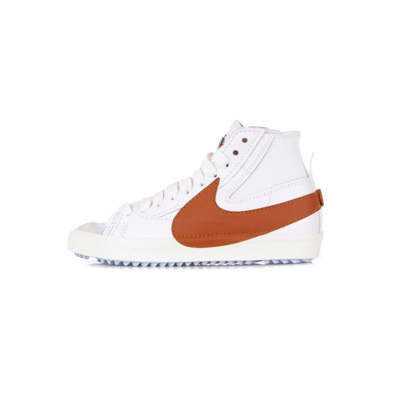 Blazer Mid 77 Jumbo Hoher Herrenschuh in WeiB/Dark Russet/WeiB/Segel