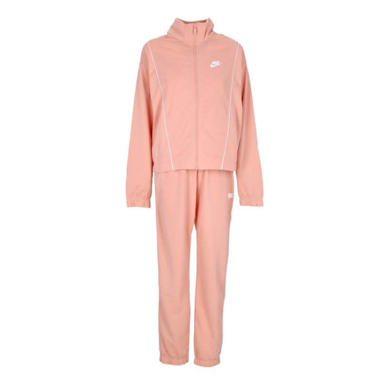 Damen-Trainingsanzug-Set W EssentialTrainingsanzug Lt Madder Root/weiB/weiB
