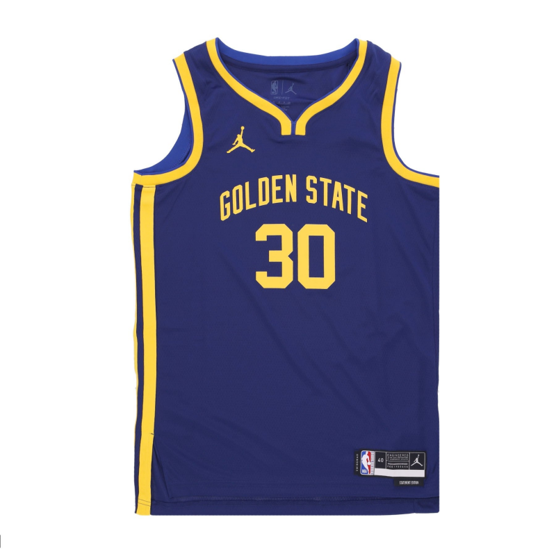 Herren-Basketball-Tanktop Nba Statement 22 Dri-Fit Swingman-Trikot Nr. 30 Stephen Curry Golwar Loyal Blue
