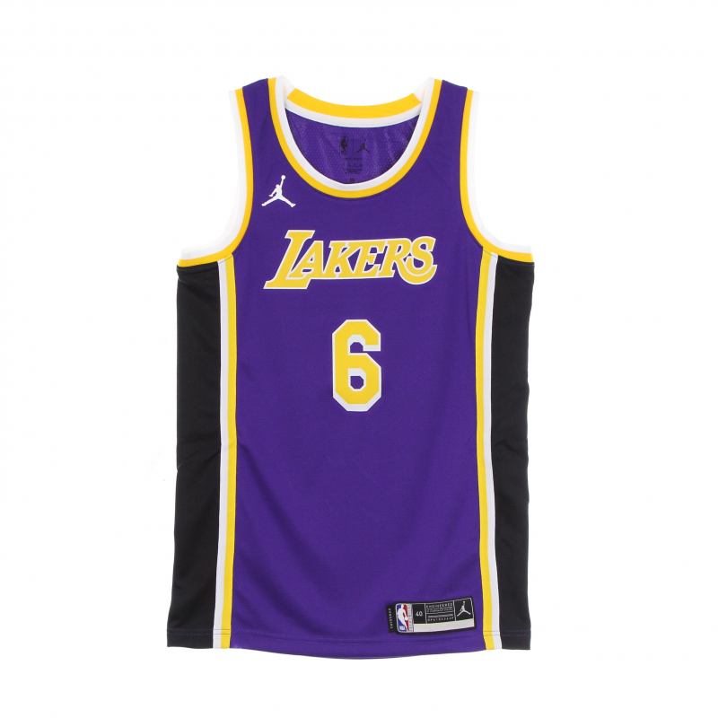 Herren-Basketball-Tanktop Nba Swingman Jersey Statement Edition 2020 Nr. 6 Lebron James Loslak