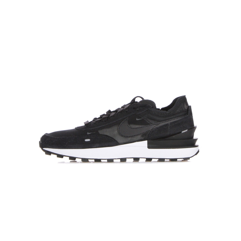 Waffle One Herren-Halbschuh Schwarz/Schwarz/WeiB/Orange