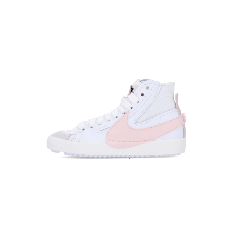 Damen High Shoe W Blazer Mid 77 Jumbo WeiB/Atmosphare/Rosa Oxford/Segel