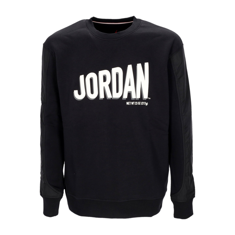 Flight MVP Graphic Fleece Crewneck Herren-Sweatshirt Schwarz/Phantom/Phantom