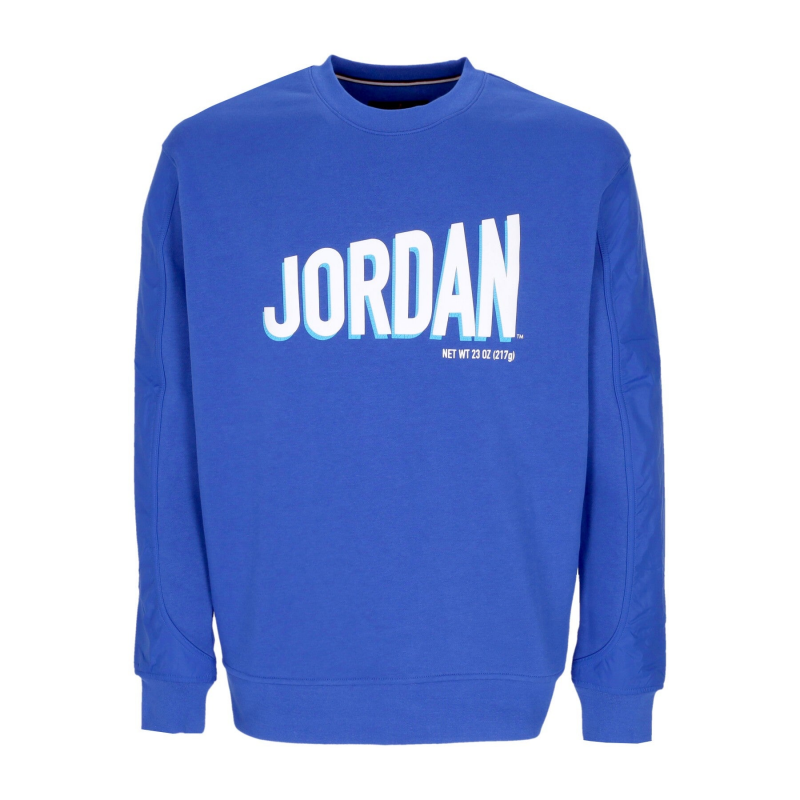 Flight MVP Graphic Fleece Crewneck Herren-Sweatshirt Game Royal/WeiB