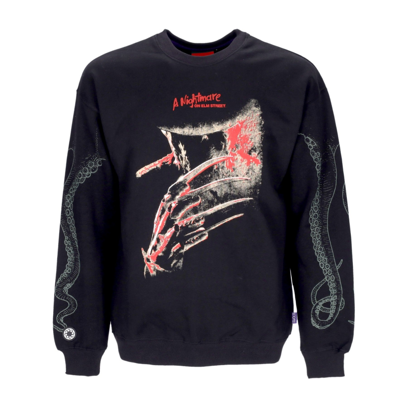 Nightmare Freddy's Sc Crewneck Horror Pack Herren-Sweatshirt mit Rundhalsausschnitt, Schwarz