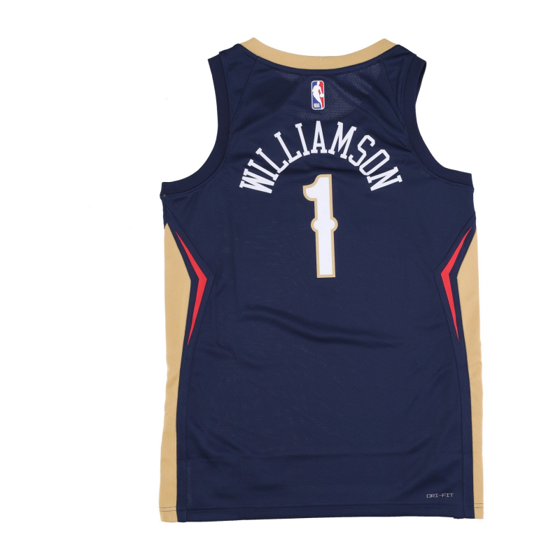 Herren-Basketball-Tanktop Nba Dri-Fit Swingman-Trikot Icn 22 Nr. 1 Zion Williamson Neopel