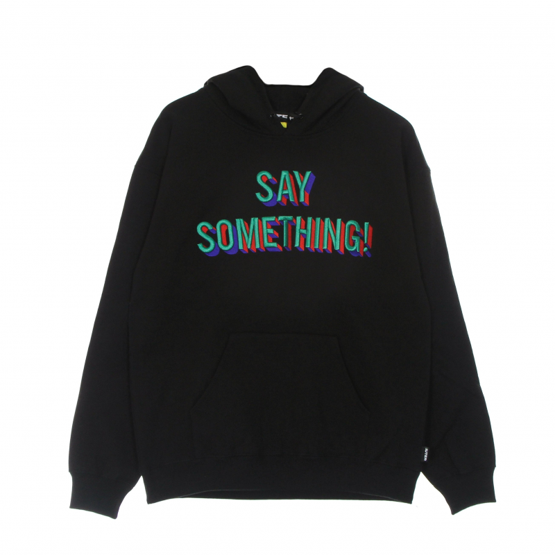 Sag etwas Hoodie Herren Kapuzenpullover