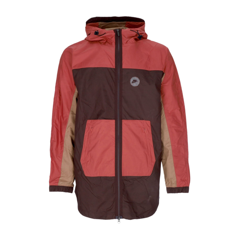 Windjacke Herren Sportswear Woven Utility Jacke Braun Basalt/dk Driftwood/canyon Rust