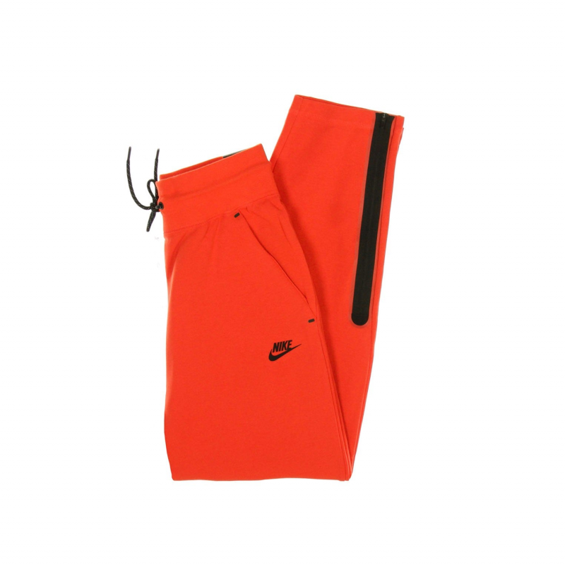 Leichte Trainingshose fur Damen, Sportswear Tech Fleece, Chilerot/Schwarz