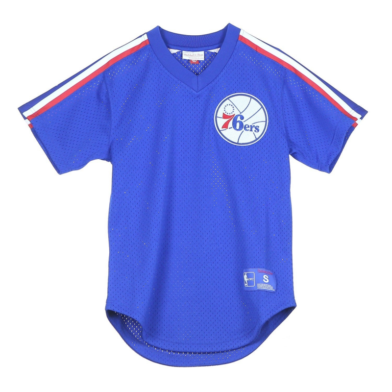Herren NBA Winning Team Mesh-Trikot mit V-Ausschnitt Phi76e