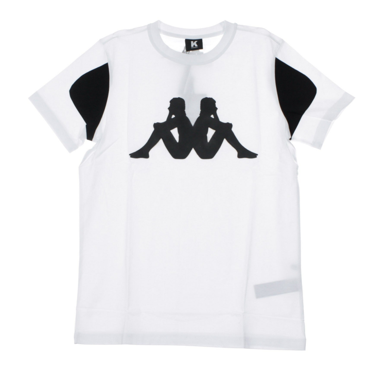 Kontroll Tee Herren T-Shirt WeiB/Schwarz