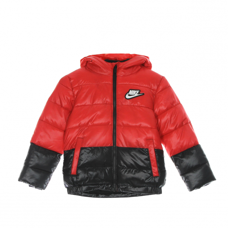 Farbblock-Daunenjacke fur Kinder