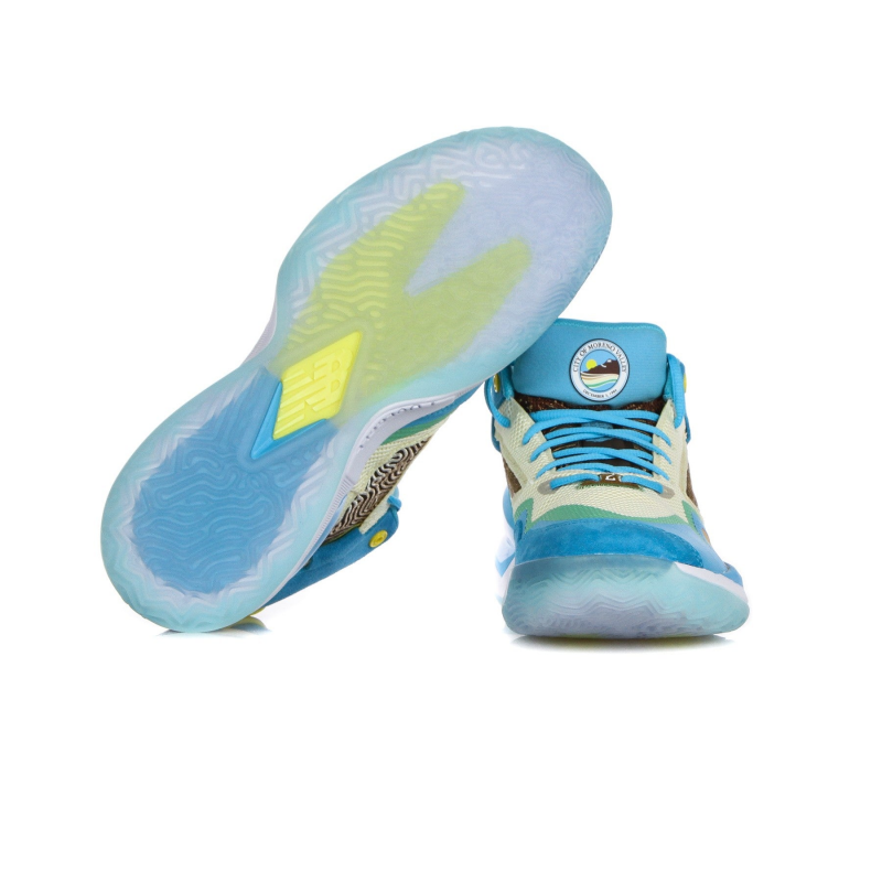 Kawhi Herren-High-Schuh „moreno Valley“ Gelb/Grun/Hellblau