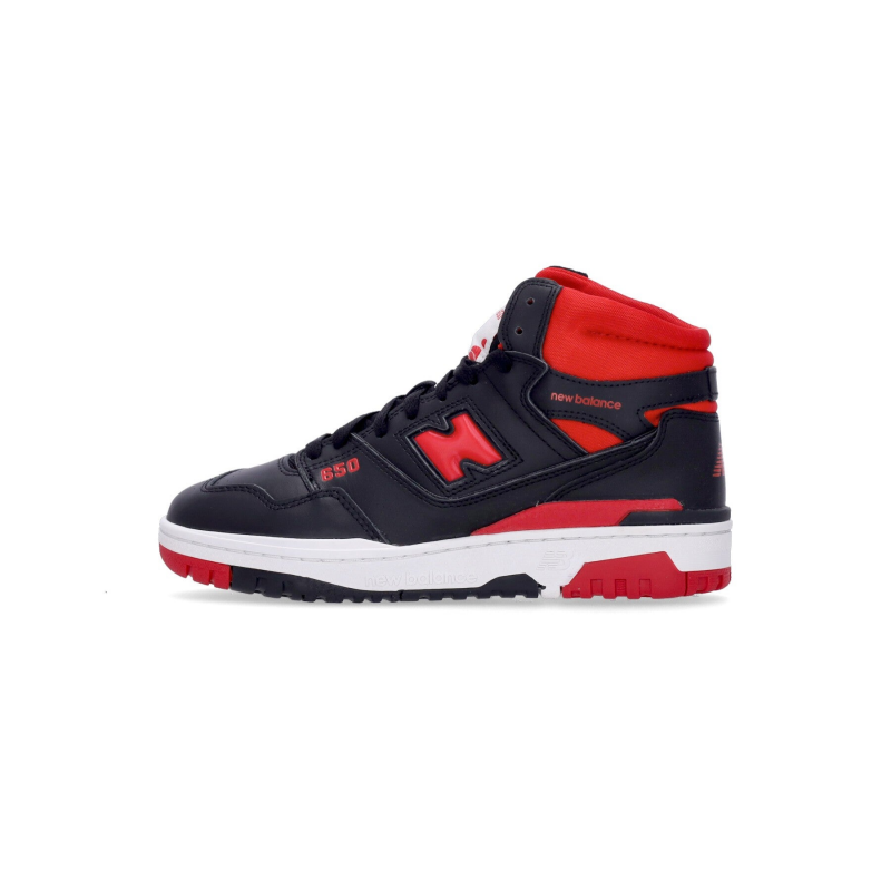 Herren-Hochschuh 650 Schwarz/Rot