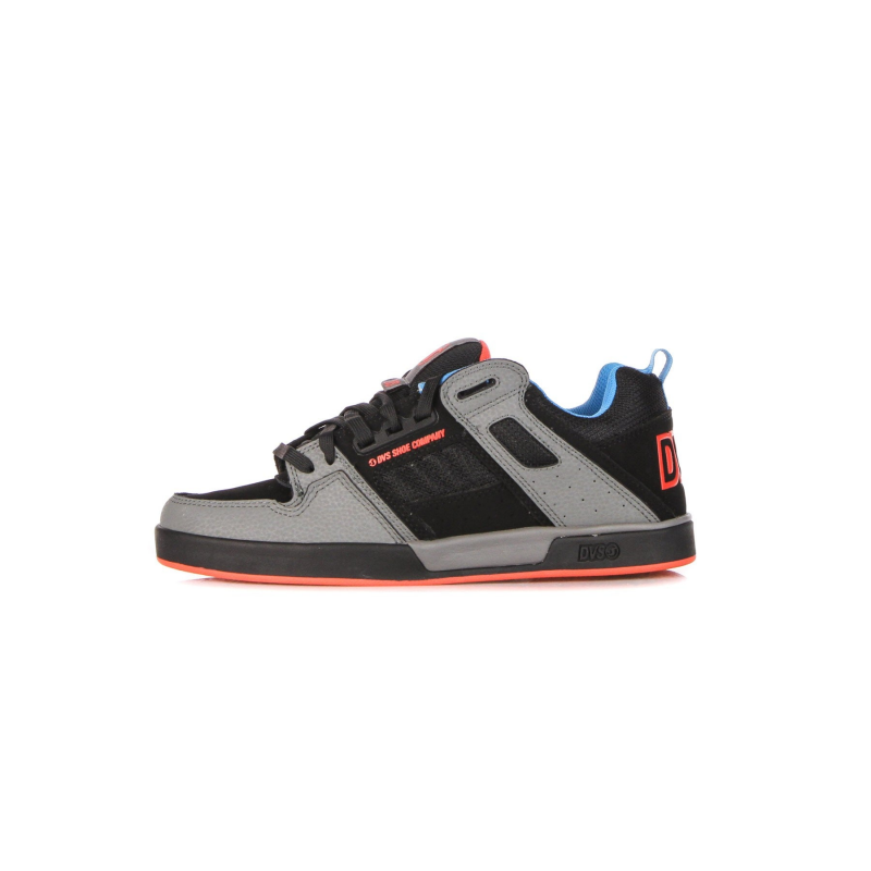 Comanche 2.0+ Herren-Skateschuhe Anthrazit/Schwarz/Feuerrot/Blau/Nubuk